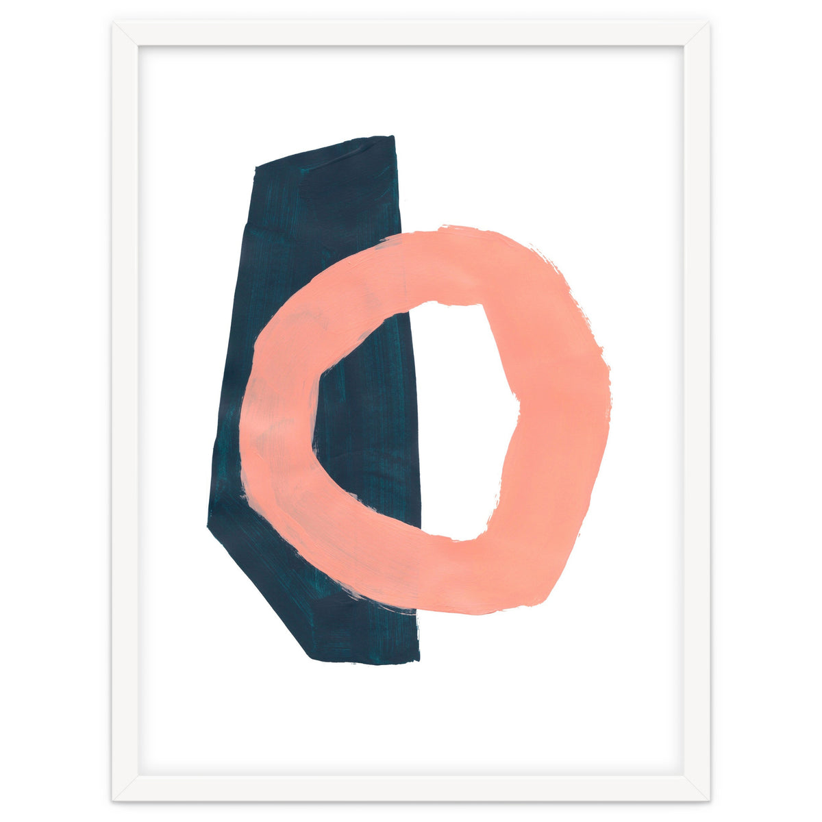 Teal Pillar Salmon Ring