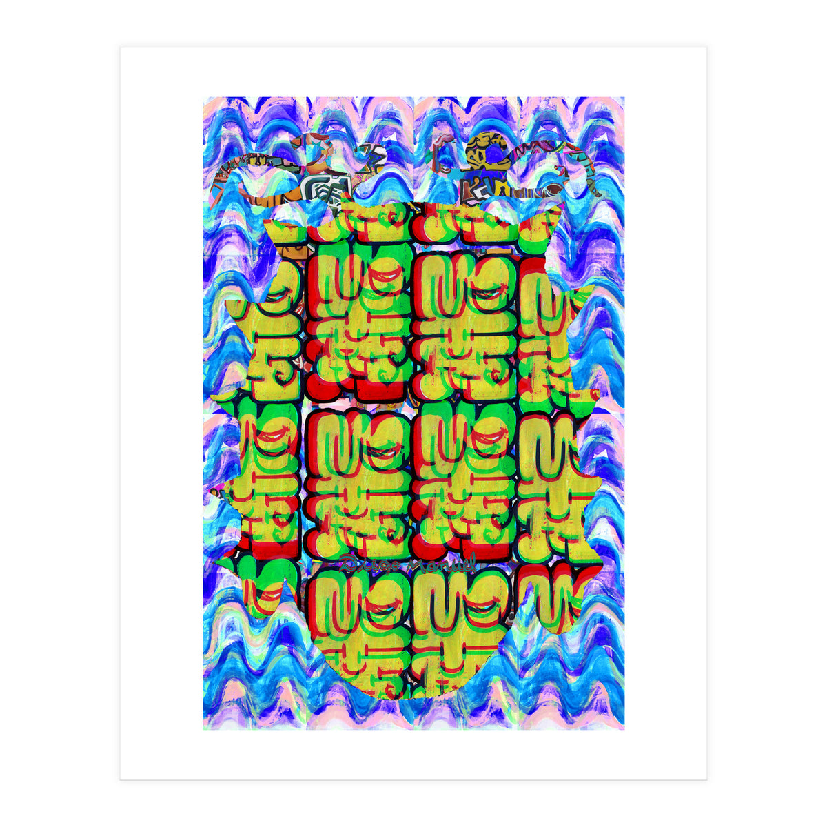 Graffiti Digital 9 (Print Only)