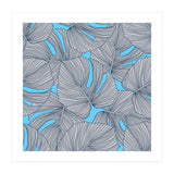 Leaves On Blue (Print Only) thumbnail