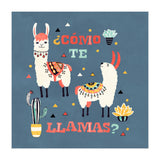 Llama With Cactus Como Te Llamas Spanish Saying 1 (Print Only) thumbnail