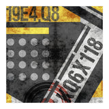 Abstract Industrial Black And Yellow (Print Only) thumbnail