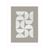 Mid-Century Modern No.17 - Woodblock Print (Print Only) thumbnail