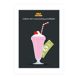 Mia Wallace Pulp Fiction movie poster (Print Only) thumbnail