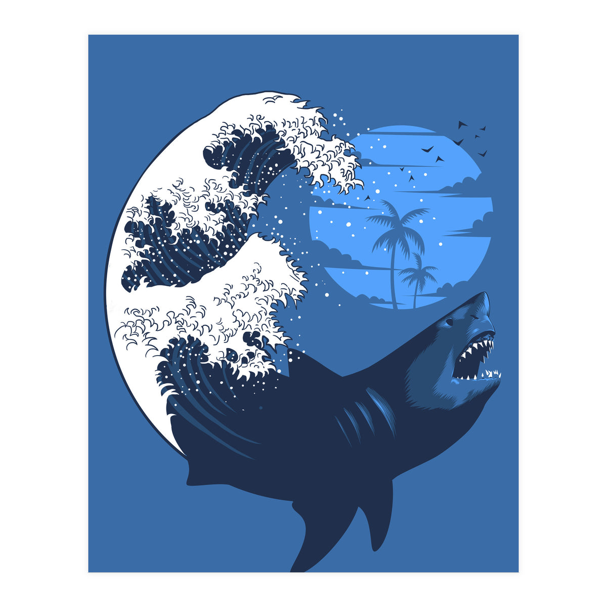 The great wave (Print Only)