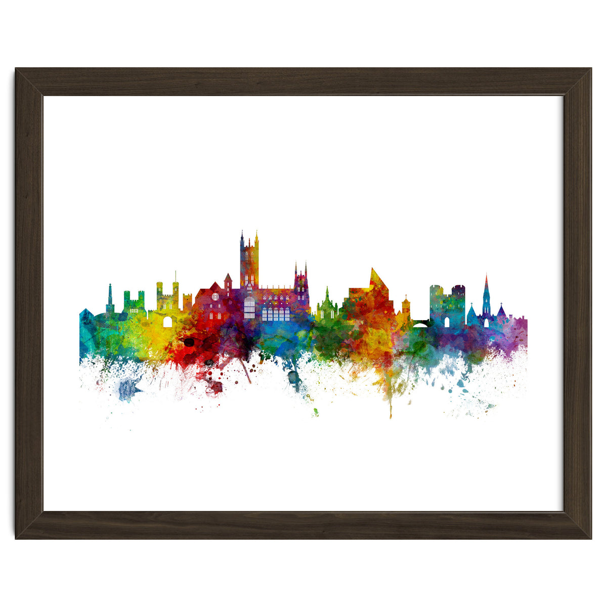 Canterbury England Skyline