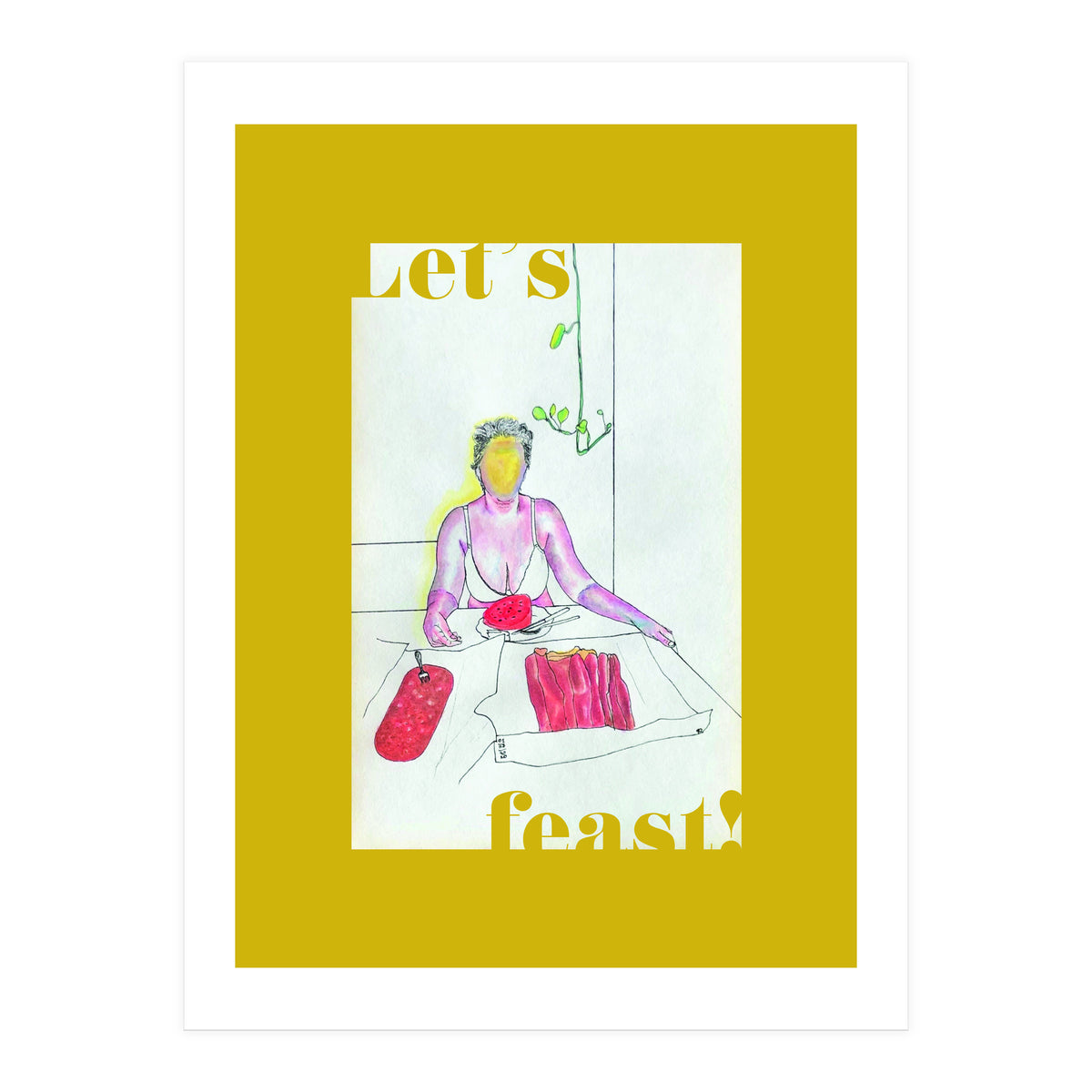 Let's Feast! (Print Only)