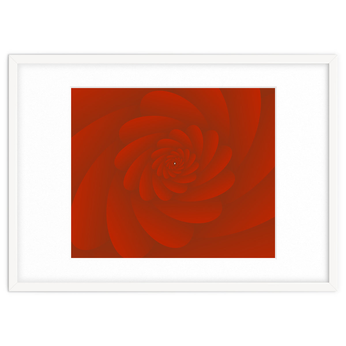 3 D Image Abstract Rose Flower ART