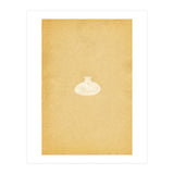 Minimalist vase and vintage paper (Print Only) thumbnail