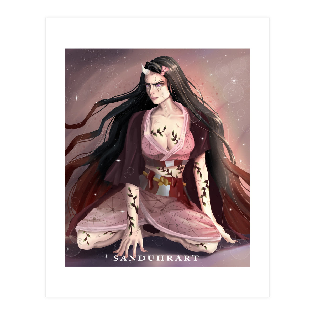 Nezuko Demon Form (Print Only)