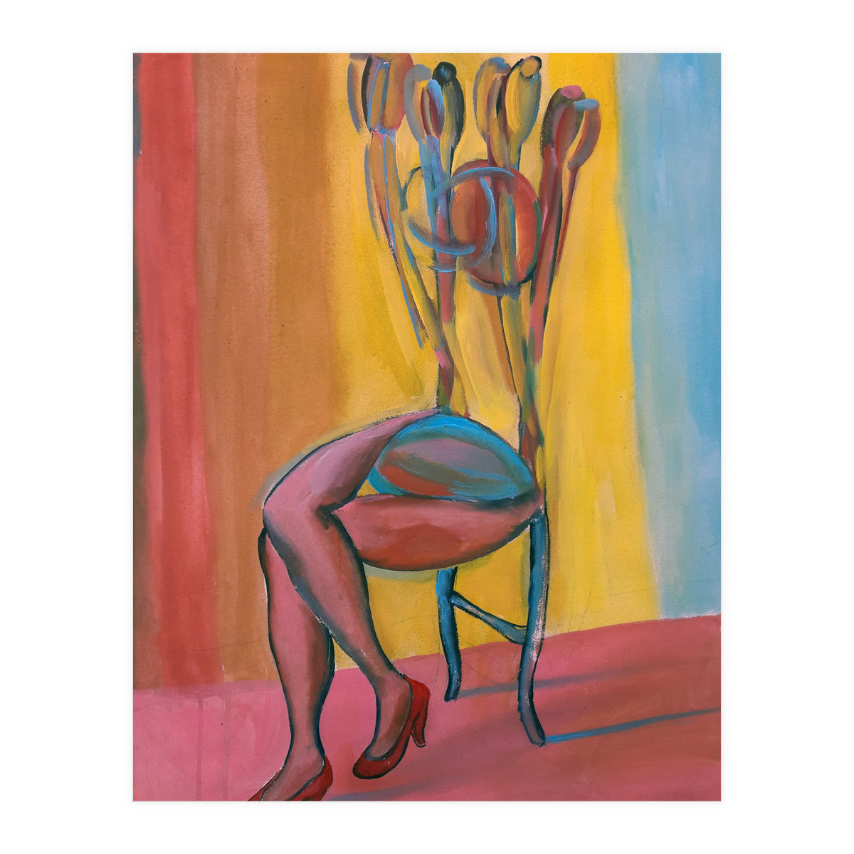 Silla Piernas (Print Only)