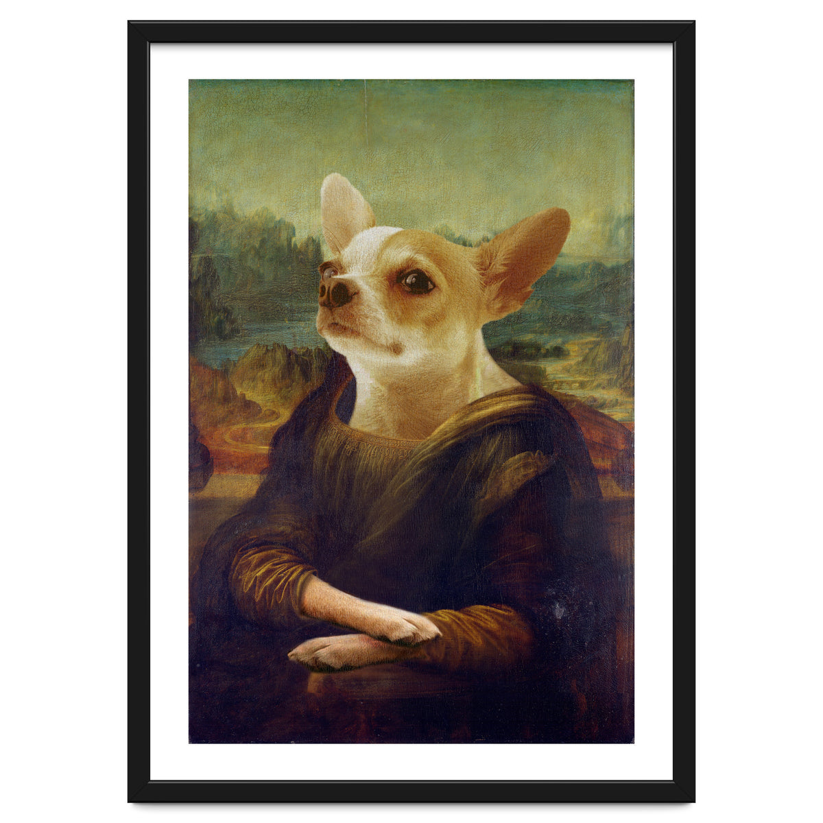 Mona Lisa Chihuahua