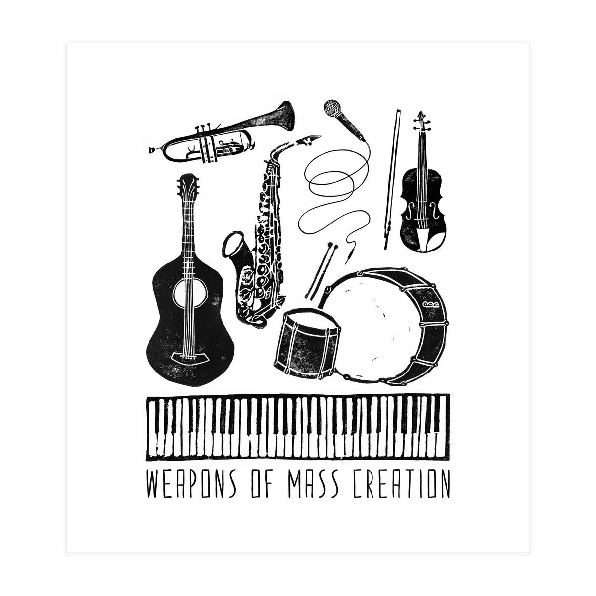 Weapons Of Mass Creation - Music (Print Only)