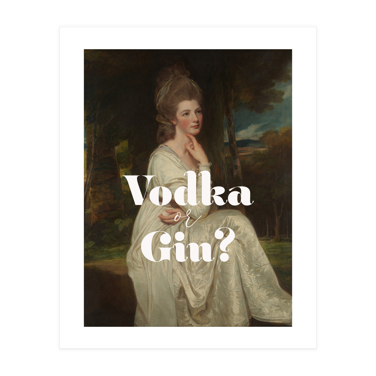 Vodka or Gin? (Print Only)