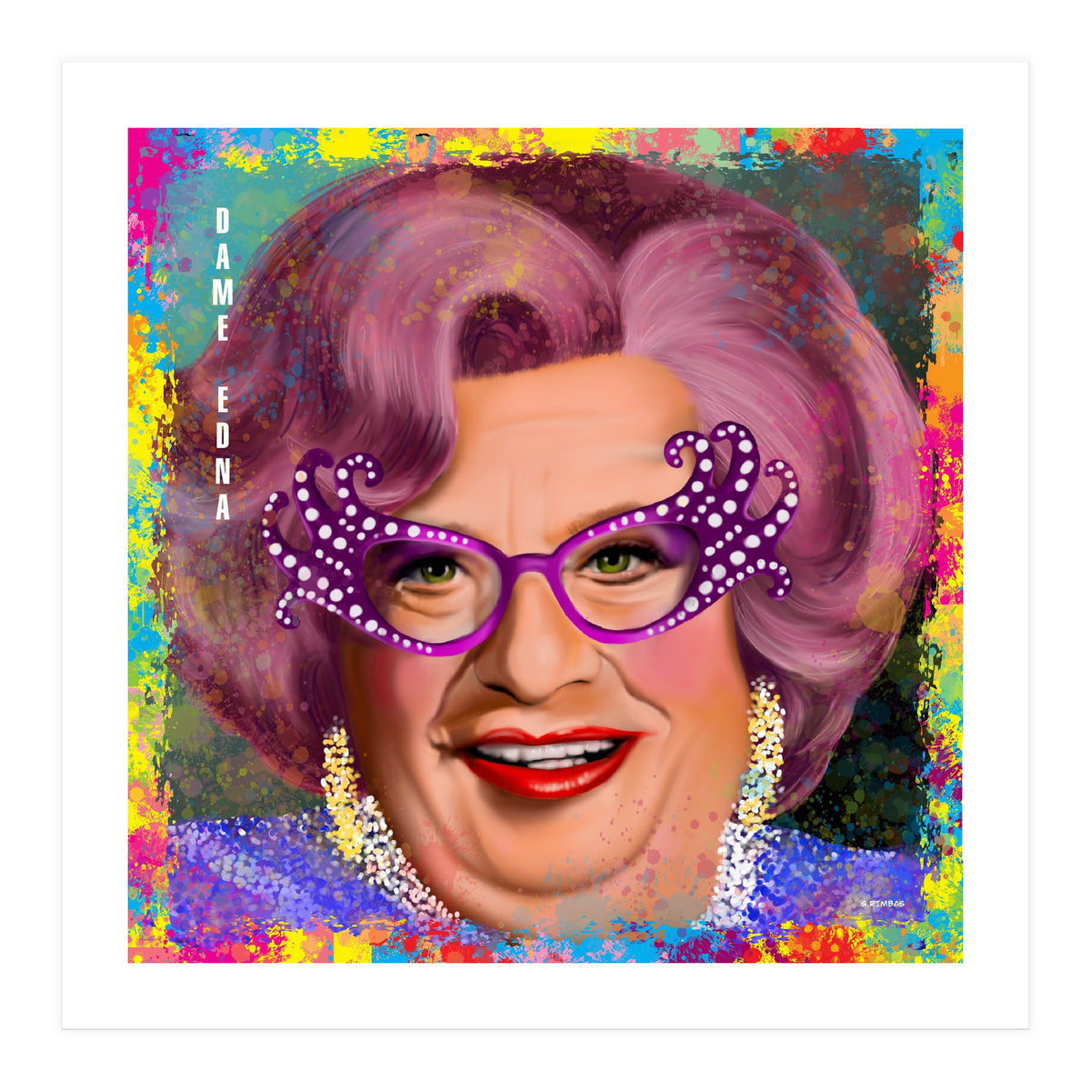 Dame Edna (Print Only)