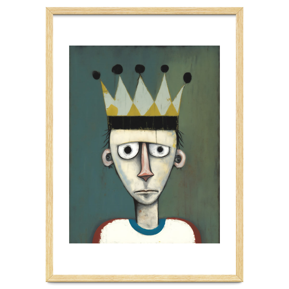 Footballer In A Crown