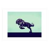Dark Blue Stallion (Print Only) thumbnail