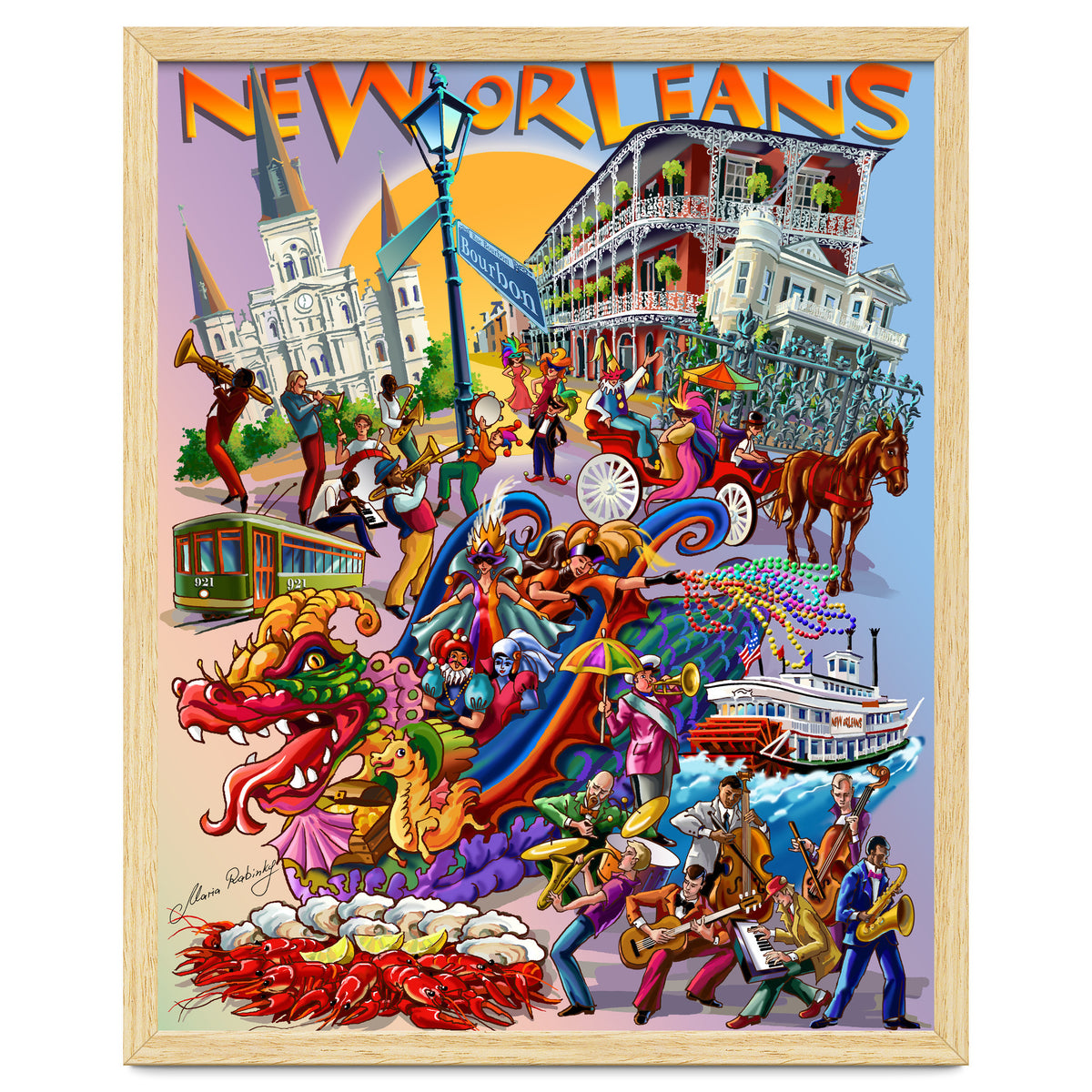 New Orleans Illustration