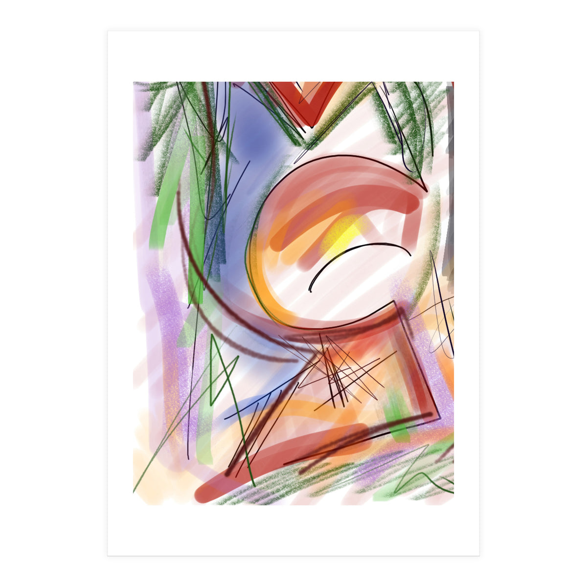 Many Colors 1 (Print Only)