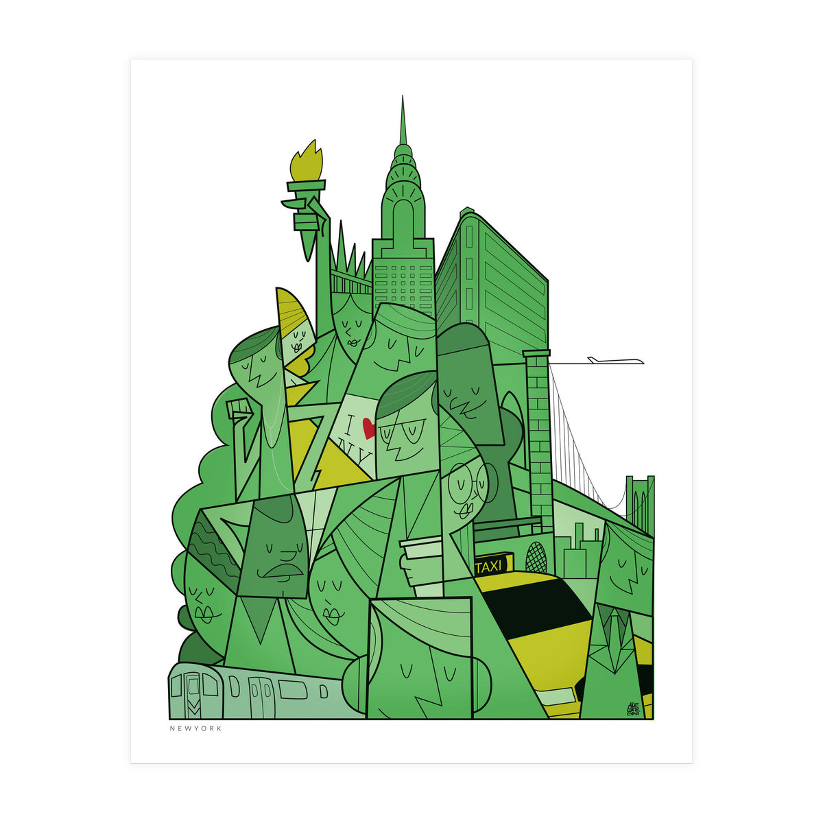 New York (Print Only)