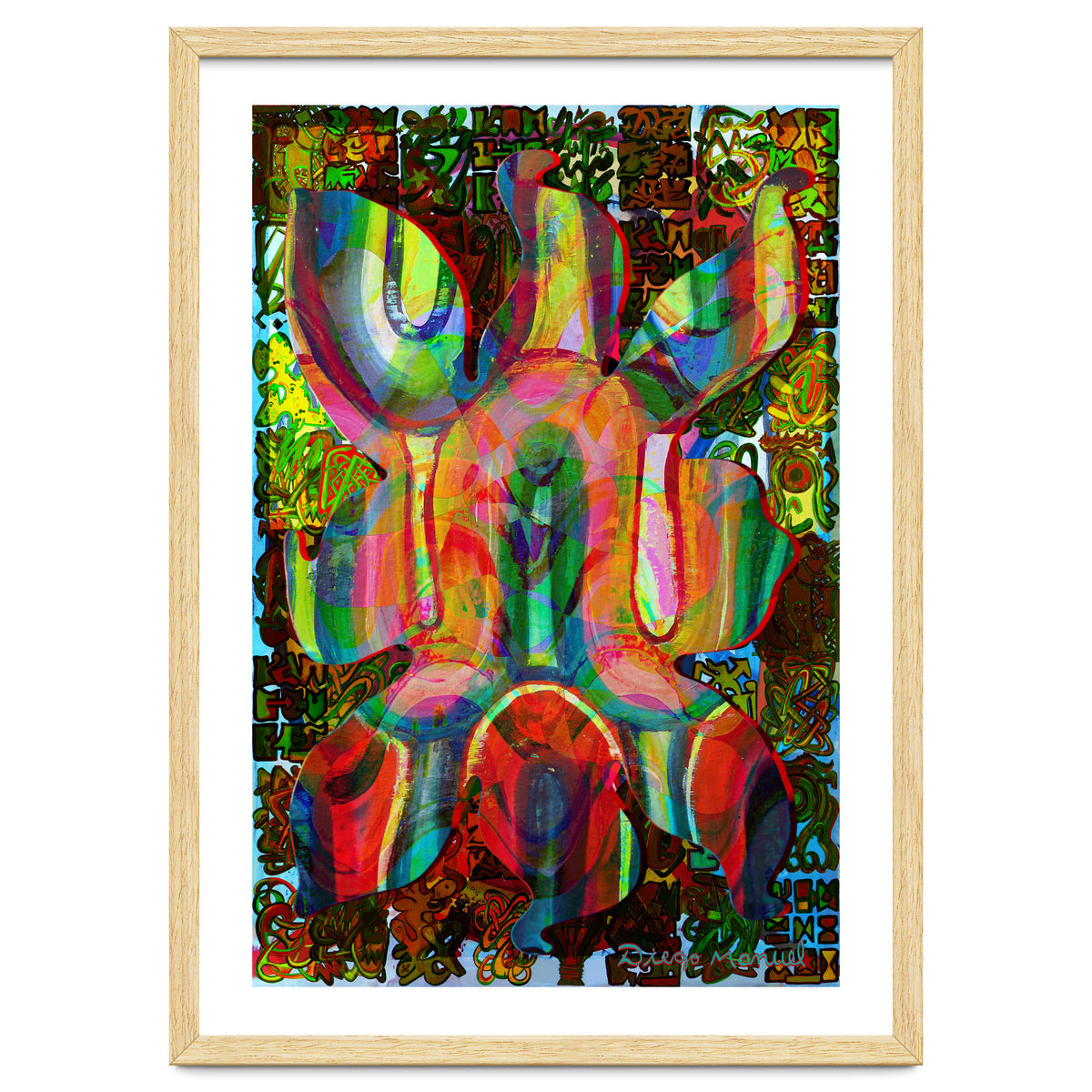 Pop Abstract 2023 Tapiz 105