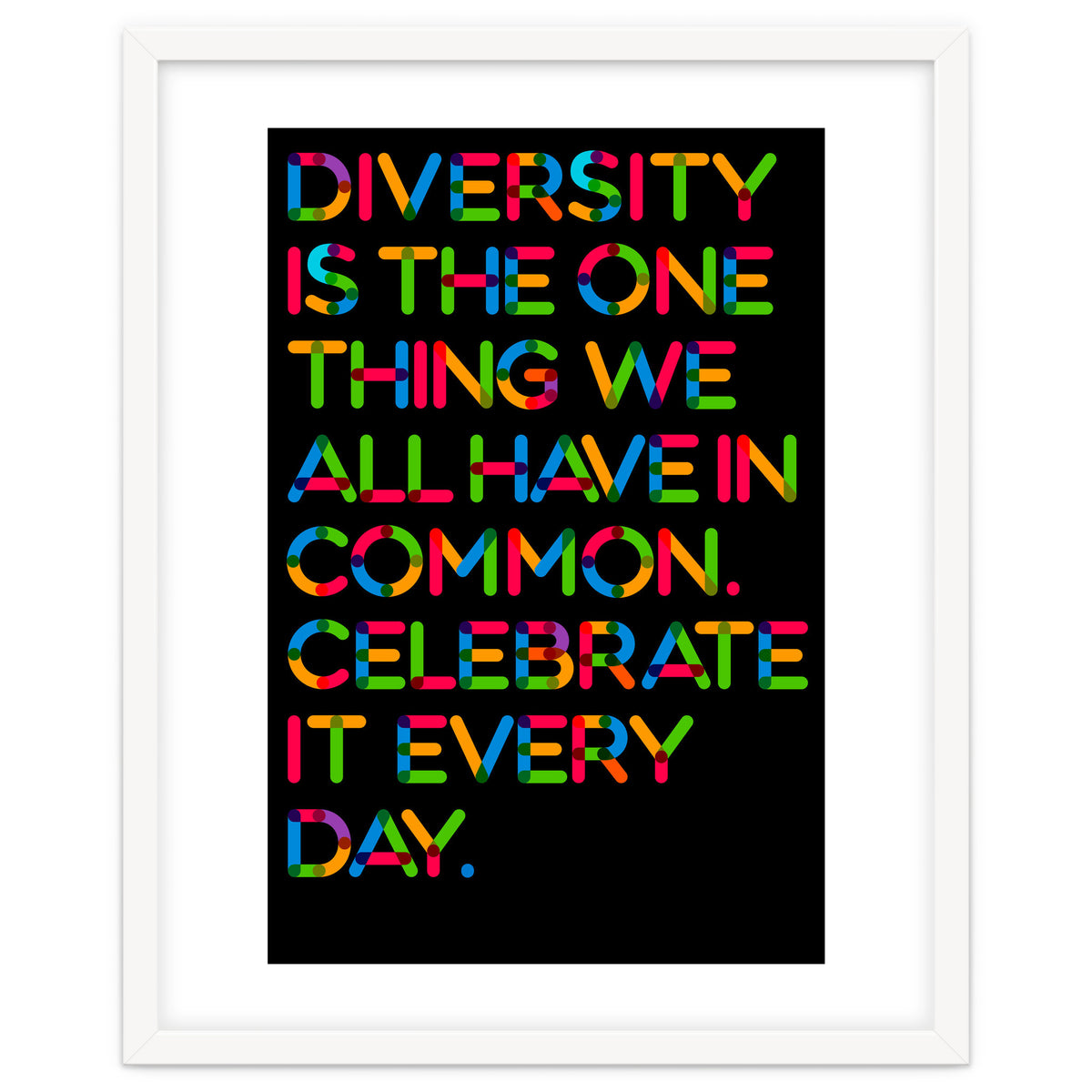 DIVERSITY (black Version)