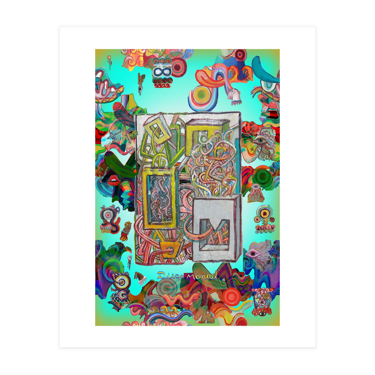 Graffitis 2021 Tapiz 10 (Print Only)