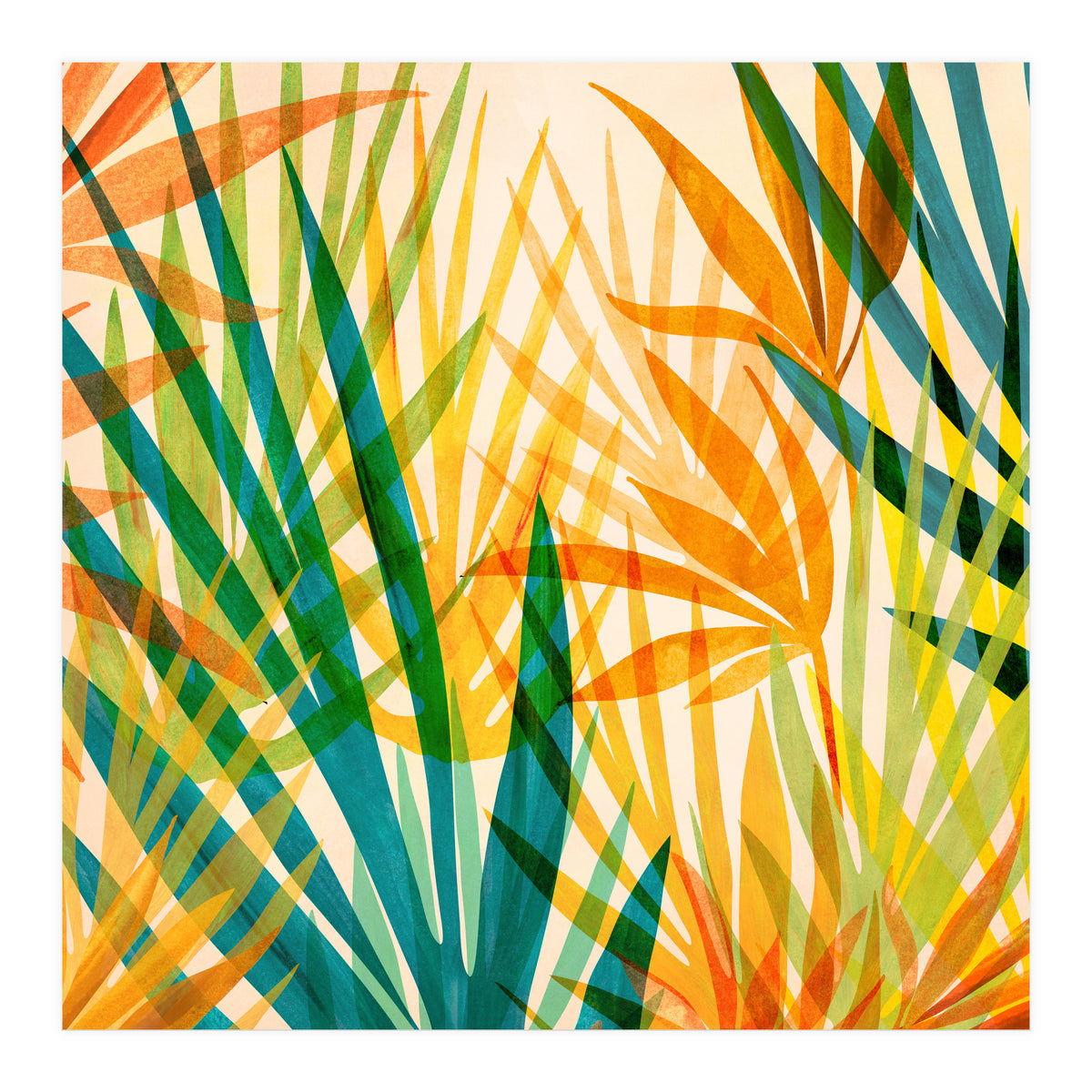 Golden Tropics (Print Only)