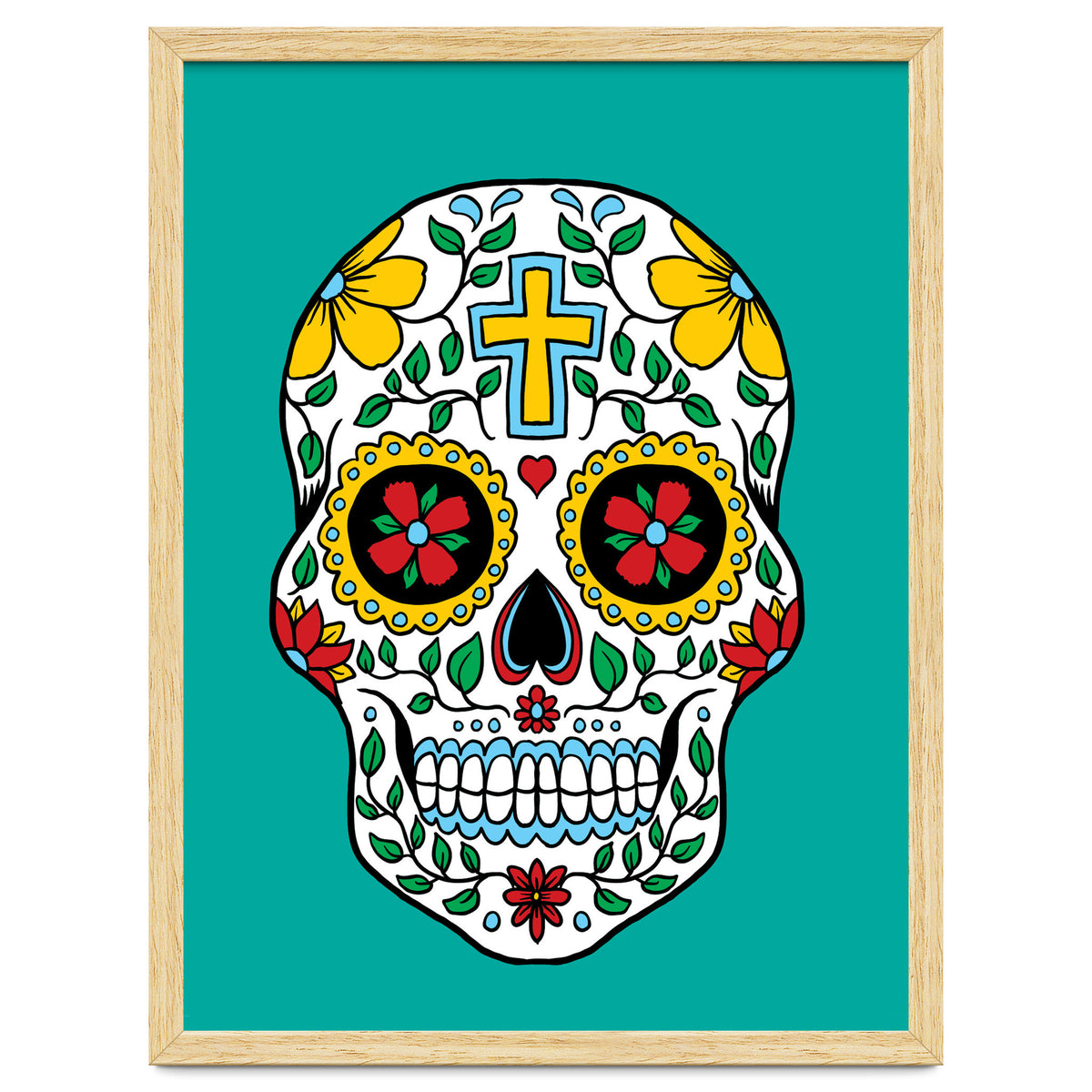 Colorful Skull III