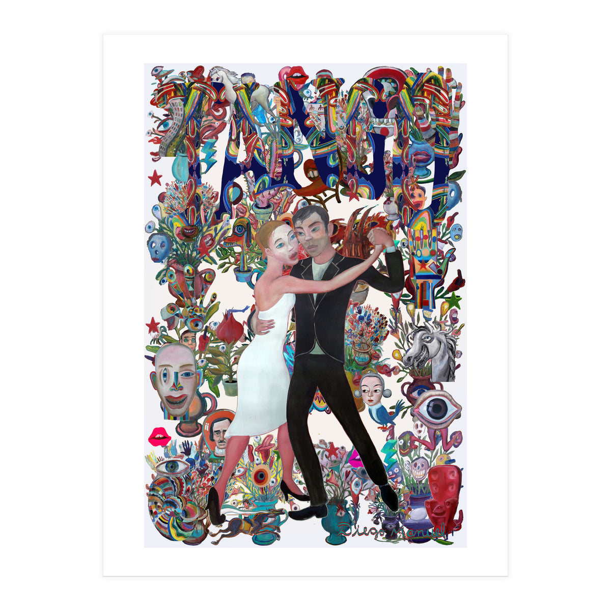 Tango Nuevo Tapiz 2 (Print Only)