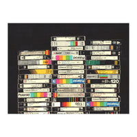VHS Stack (Print Only)