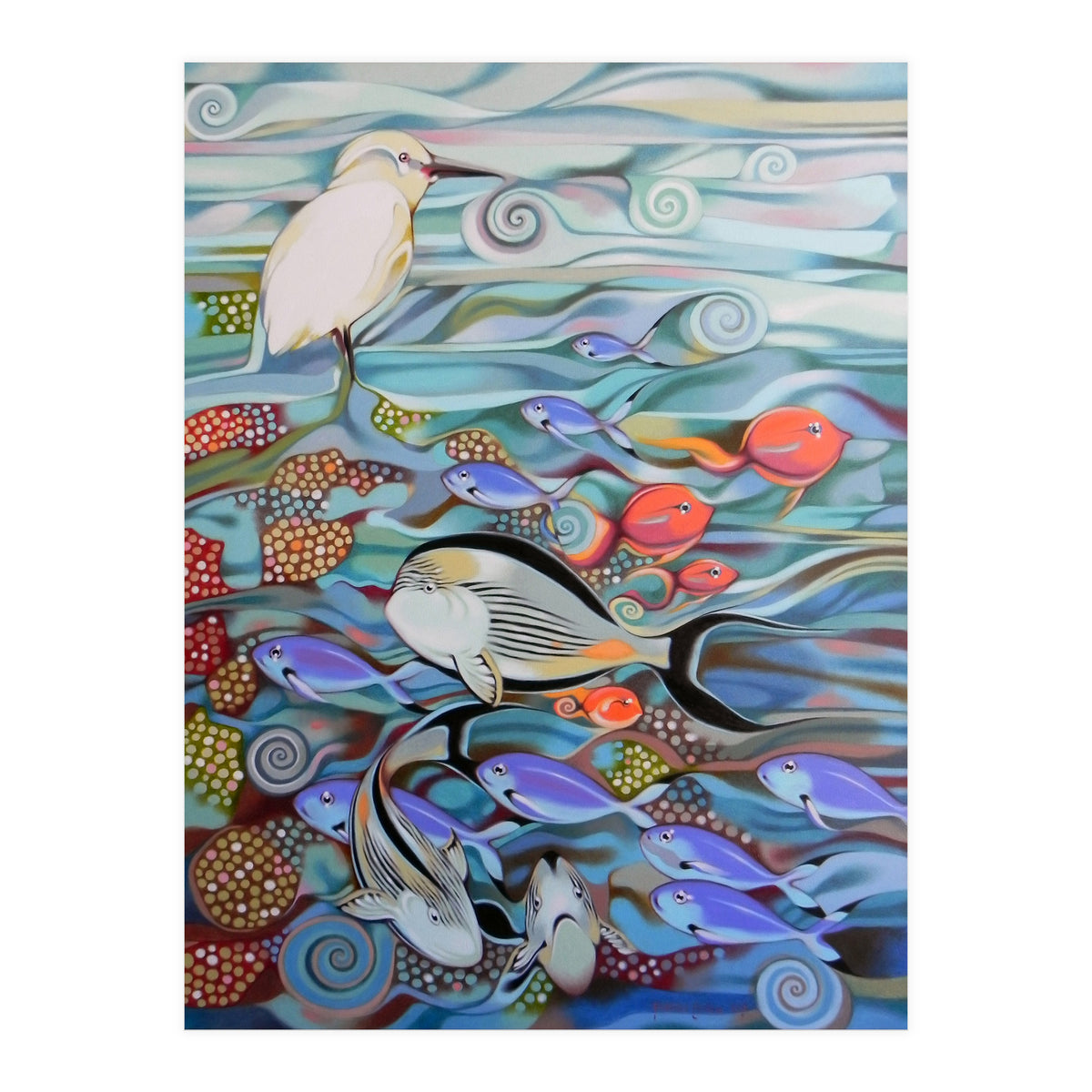 Memory of the coral reef (Print Only)