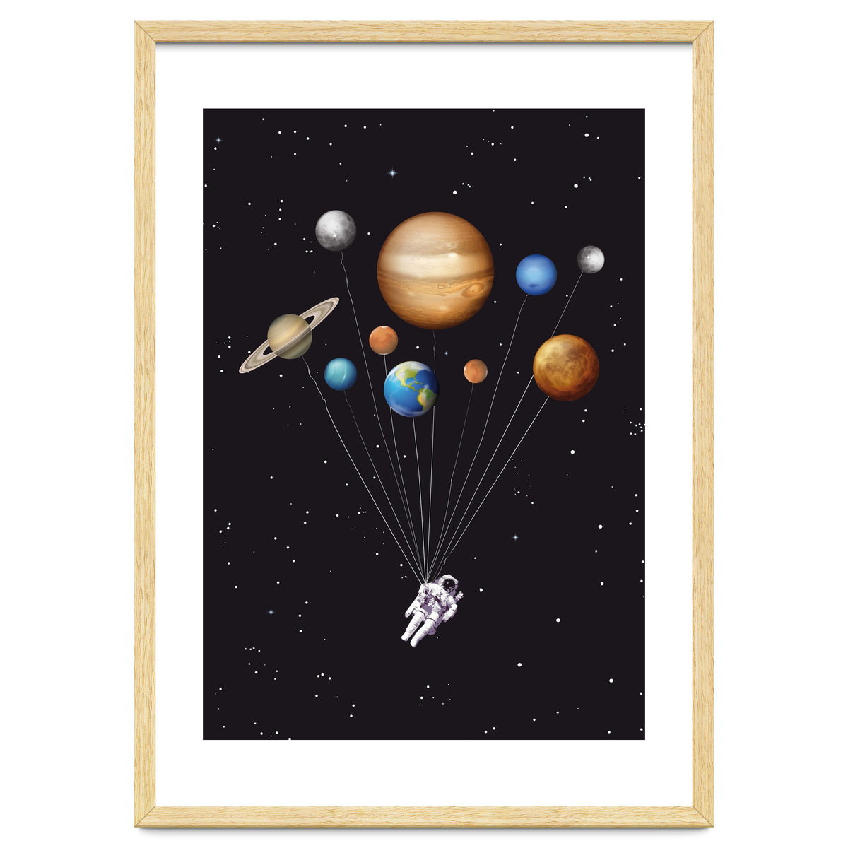 Space traveller poster