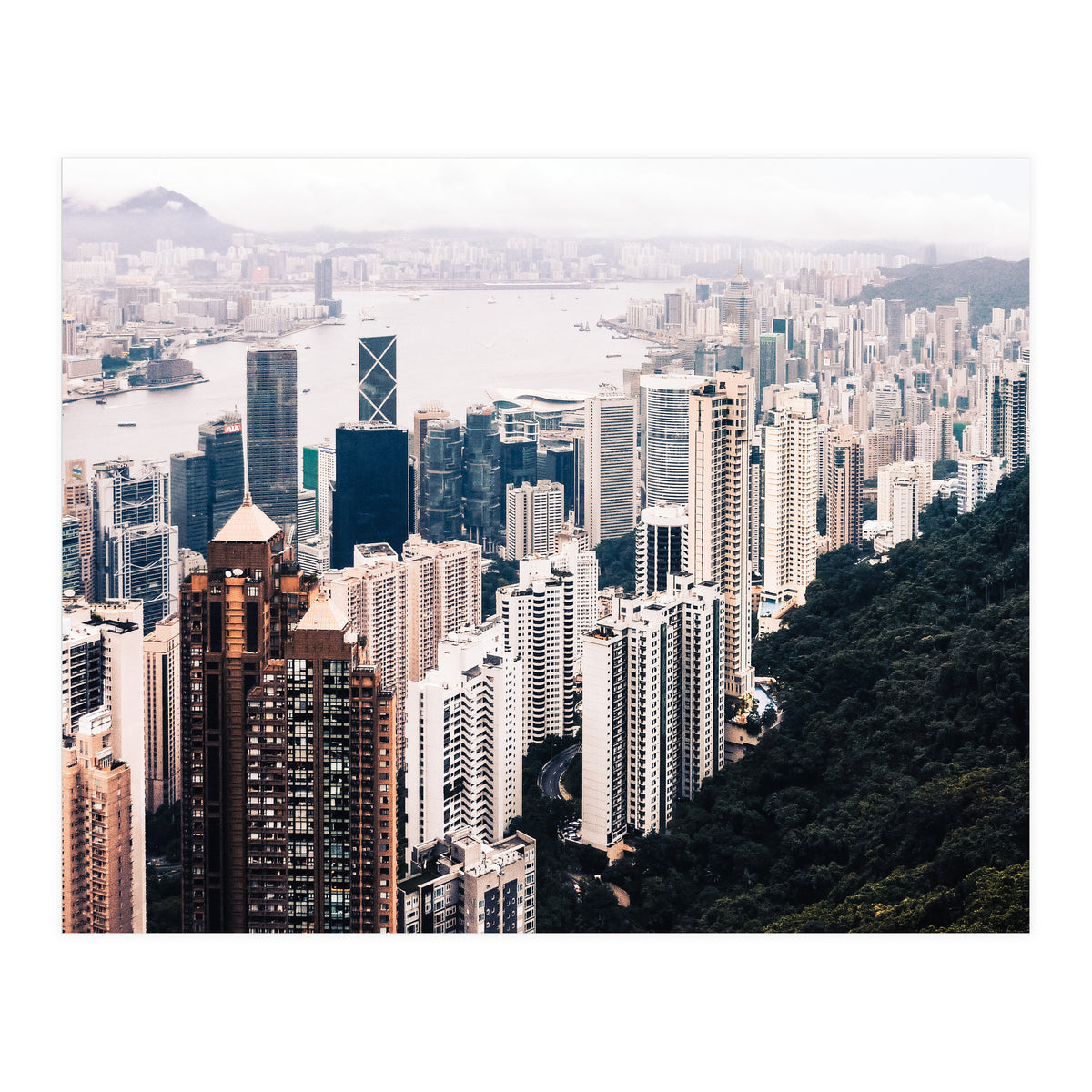 Hong Kong Sunset I (Print Only)