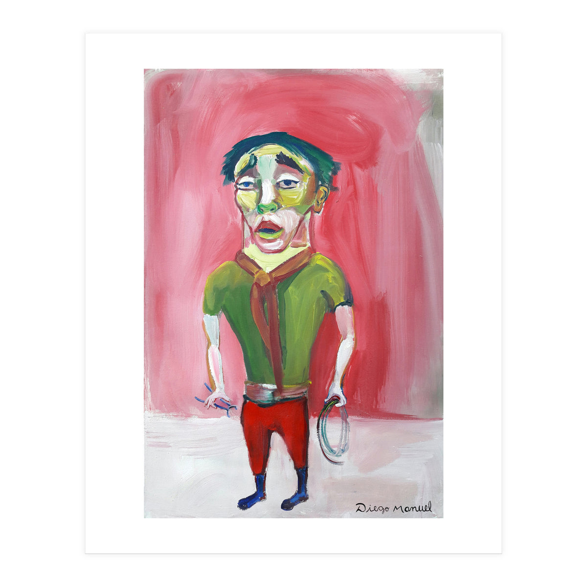 Peon Alambreador (Print Only)