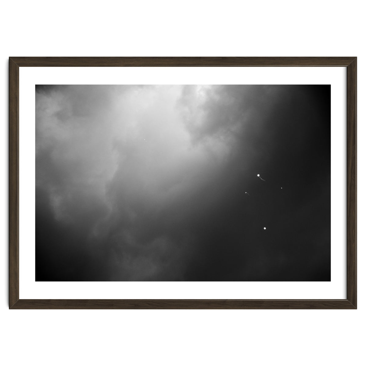 Four balloons and another one