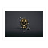 Golden Skull (Print Only) thumbnail
