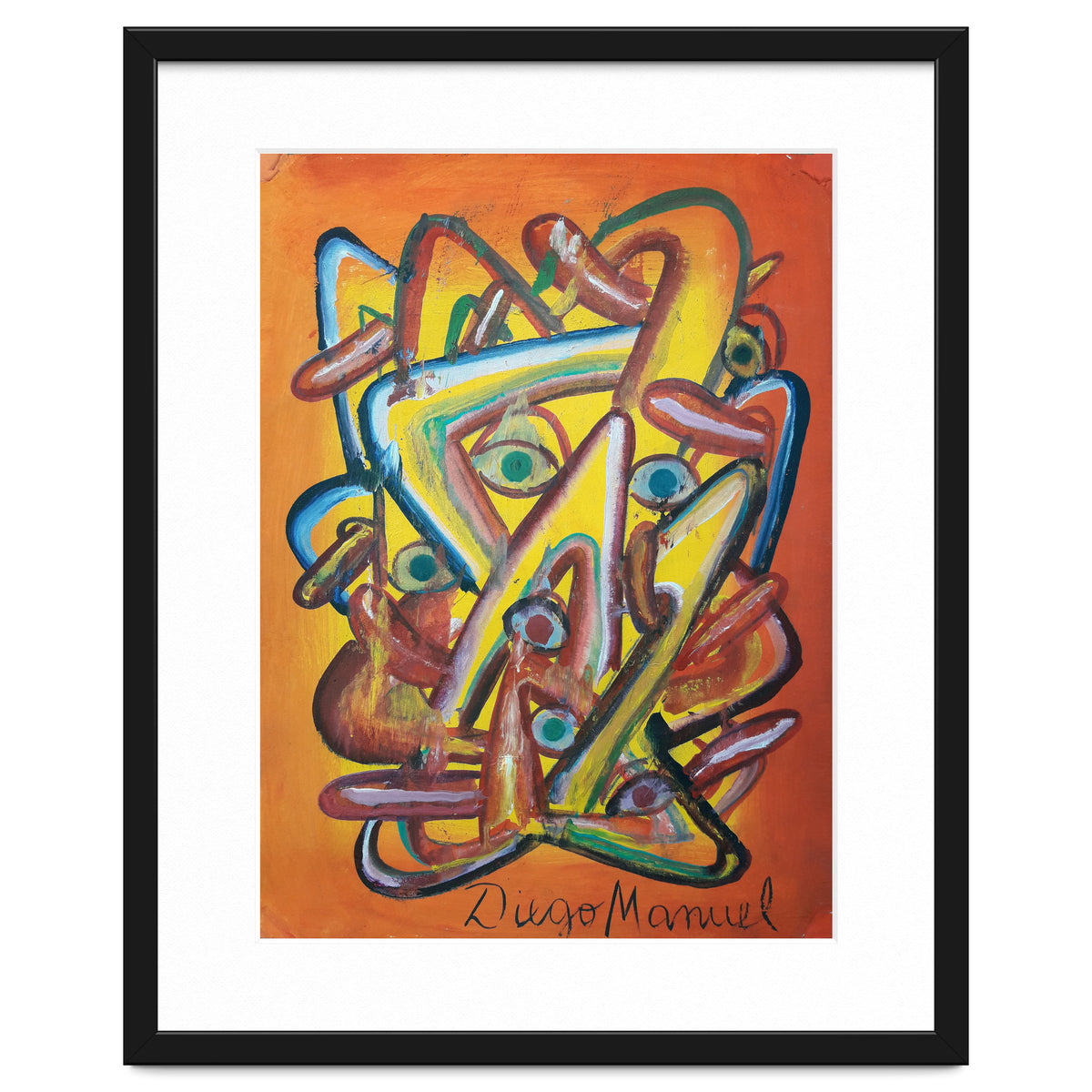 Formas Ojos Y Lenguas