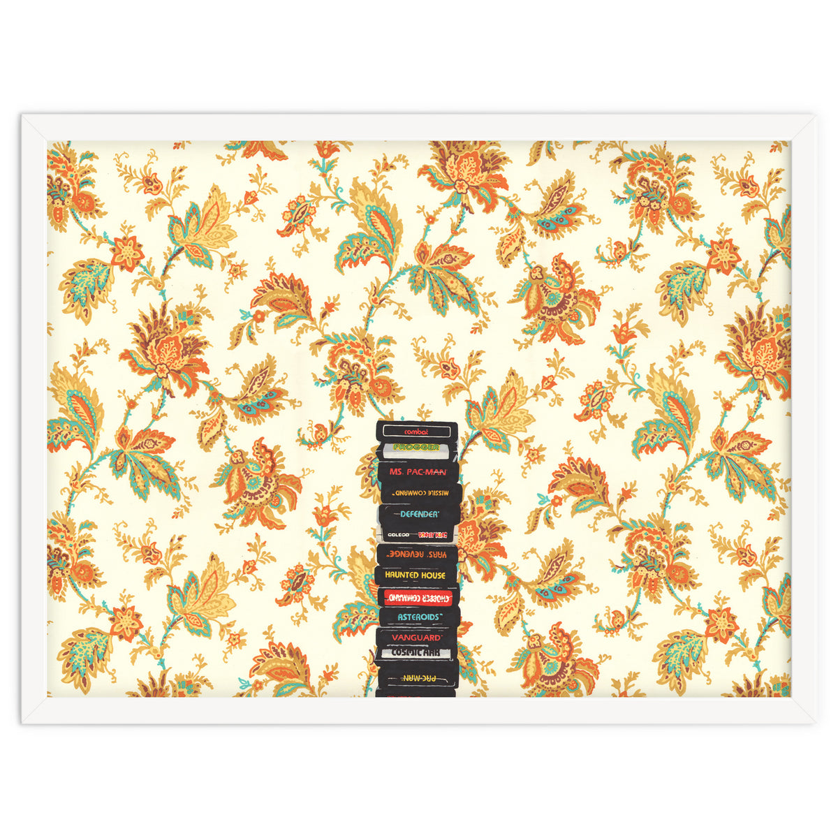 Atari & Flower Wallpaper