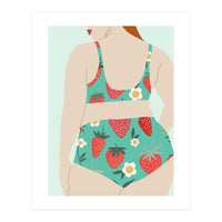 My Strawberry Swimsuit (Print Only)