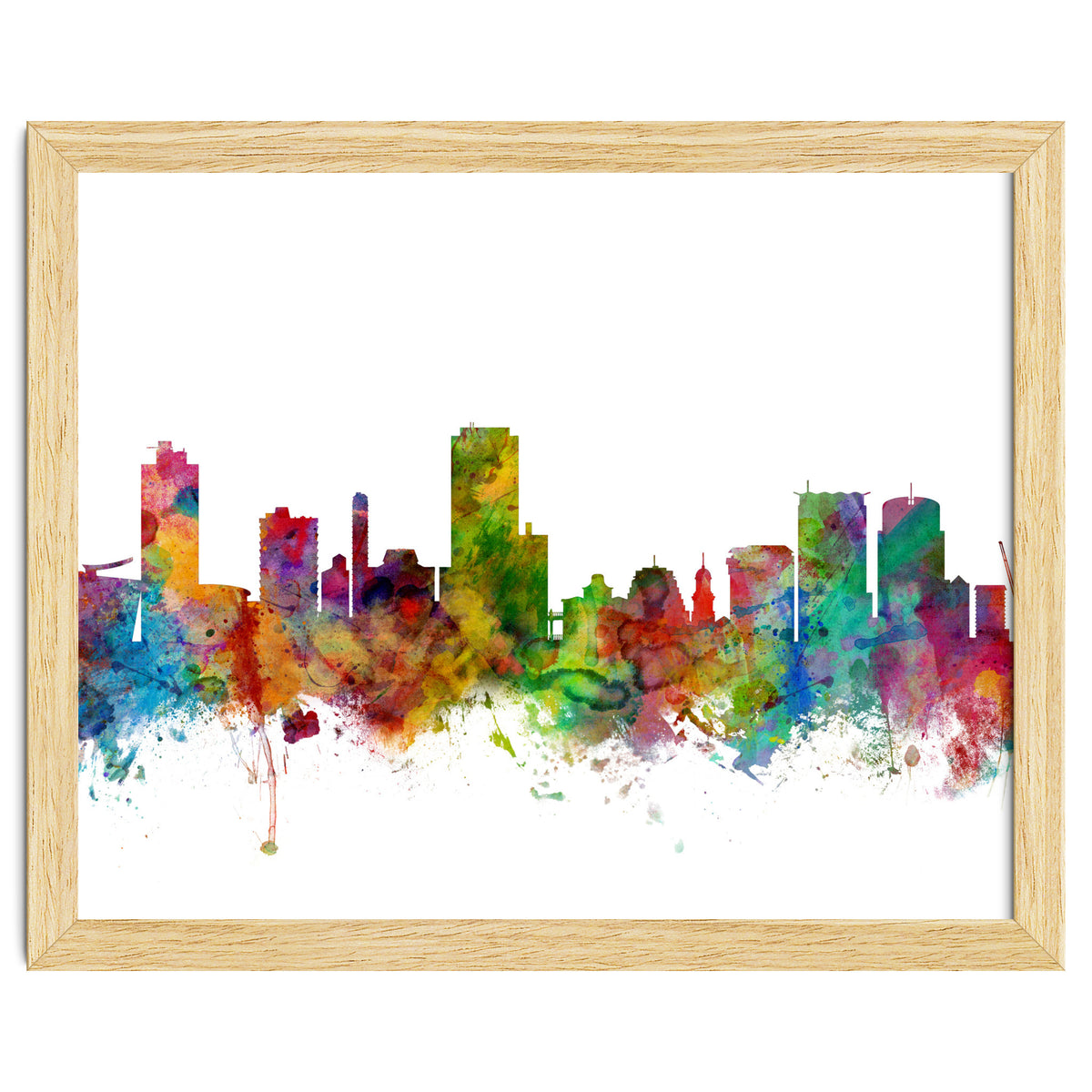 Wellington New Zealand Skyline