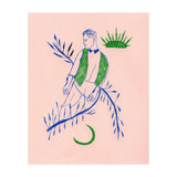 Green boy Midcentury (Print Only) thumbnail