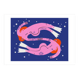 Swirling In The Deep Pisces (Print Only) thumbnail