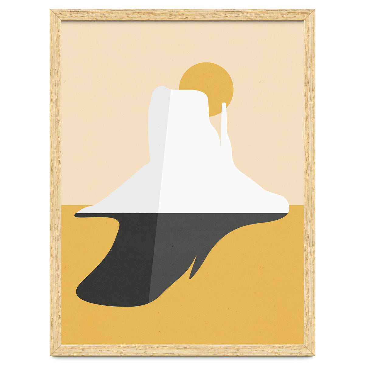 Abstract Mesa - Golden Desert