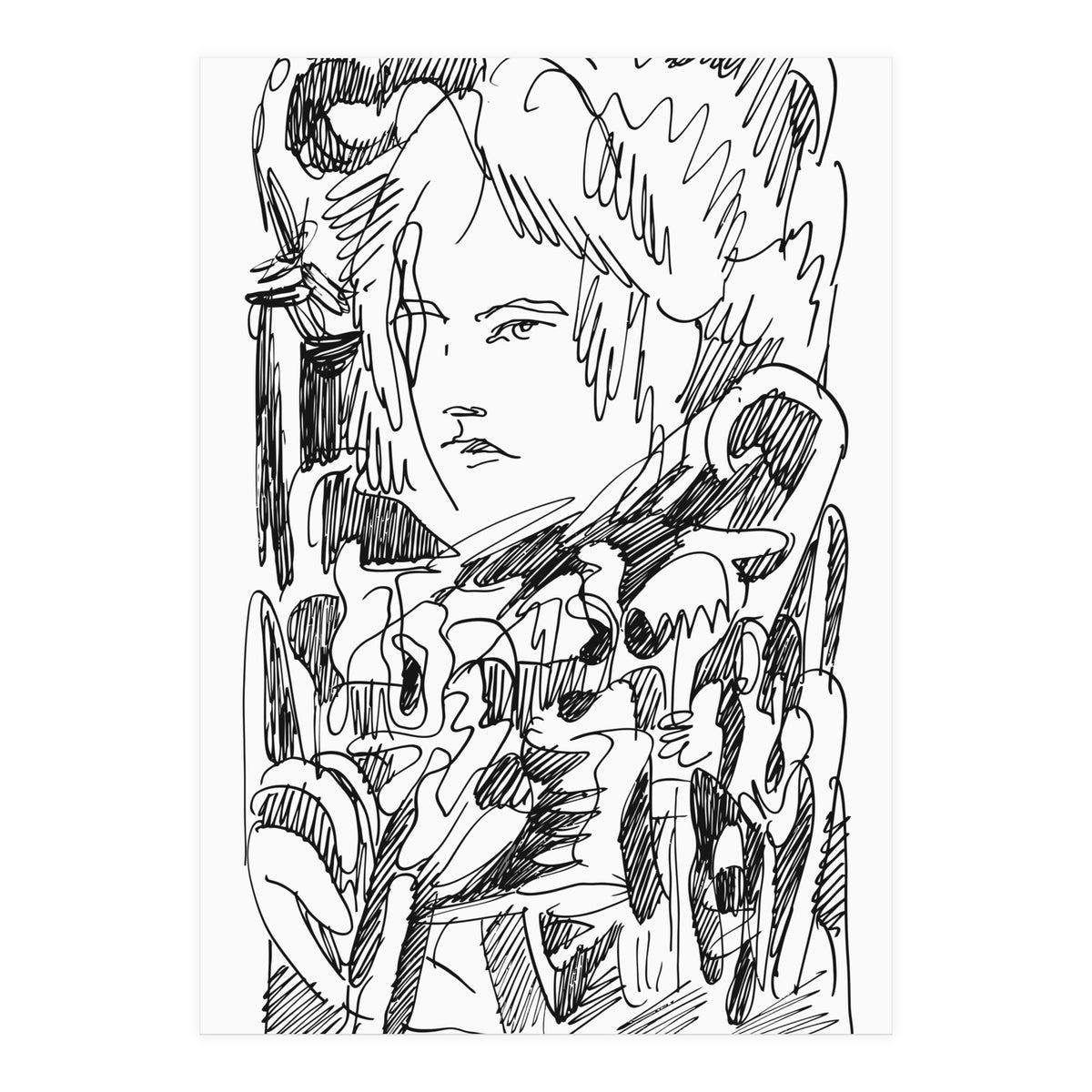 Abstract Woman (Print Only)