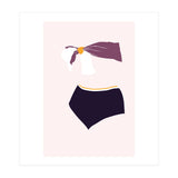 Bikini Aubergine (Print Only) thumbnail