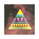 Pyramid In Space (Print Only) thumbnail