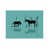 Horses By The Water (Print Only) thumbnail