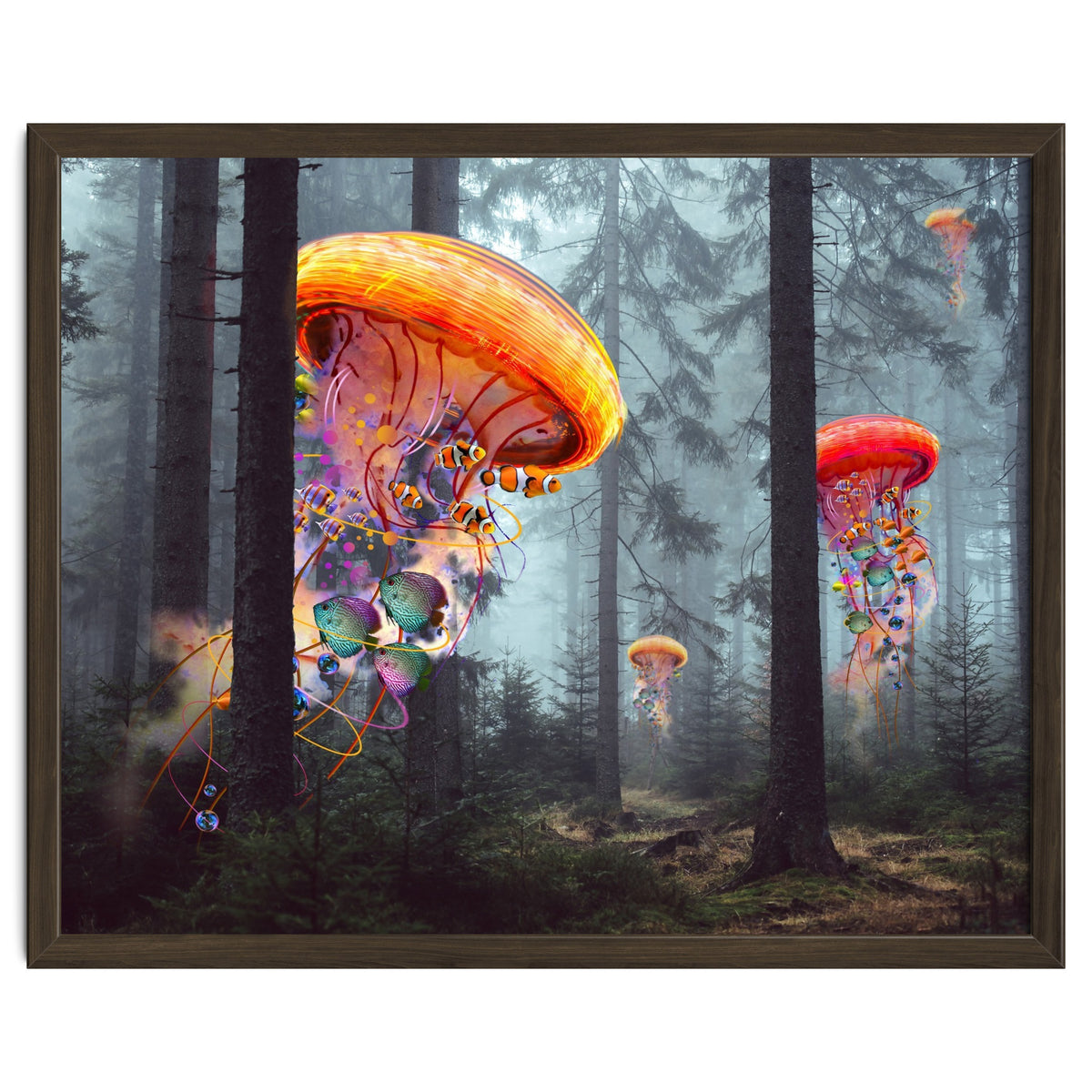 Forest Jellyfish For Print7000