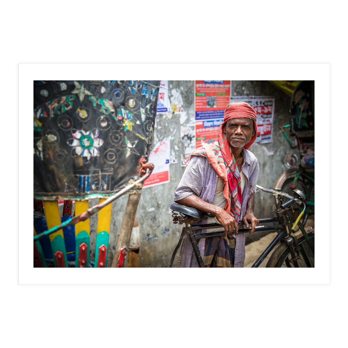 Rickshaw driver  (Print Only)