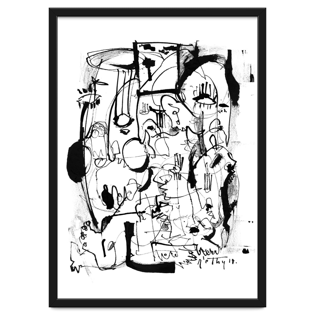 Inside The Mind - b&w